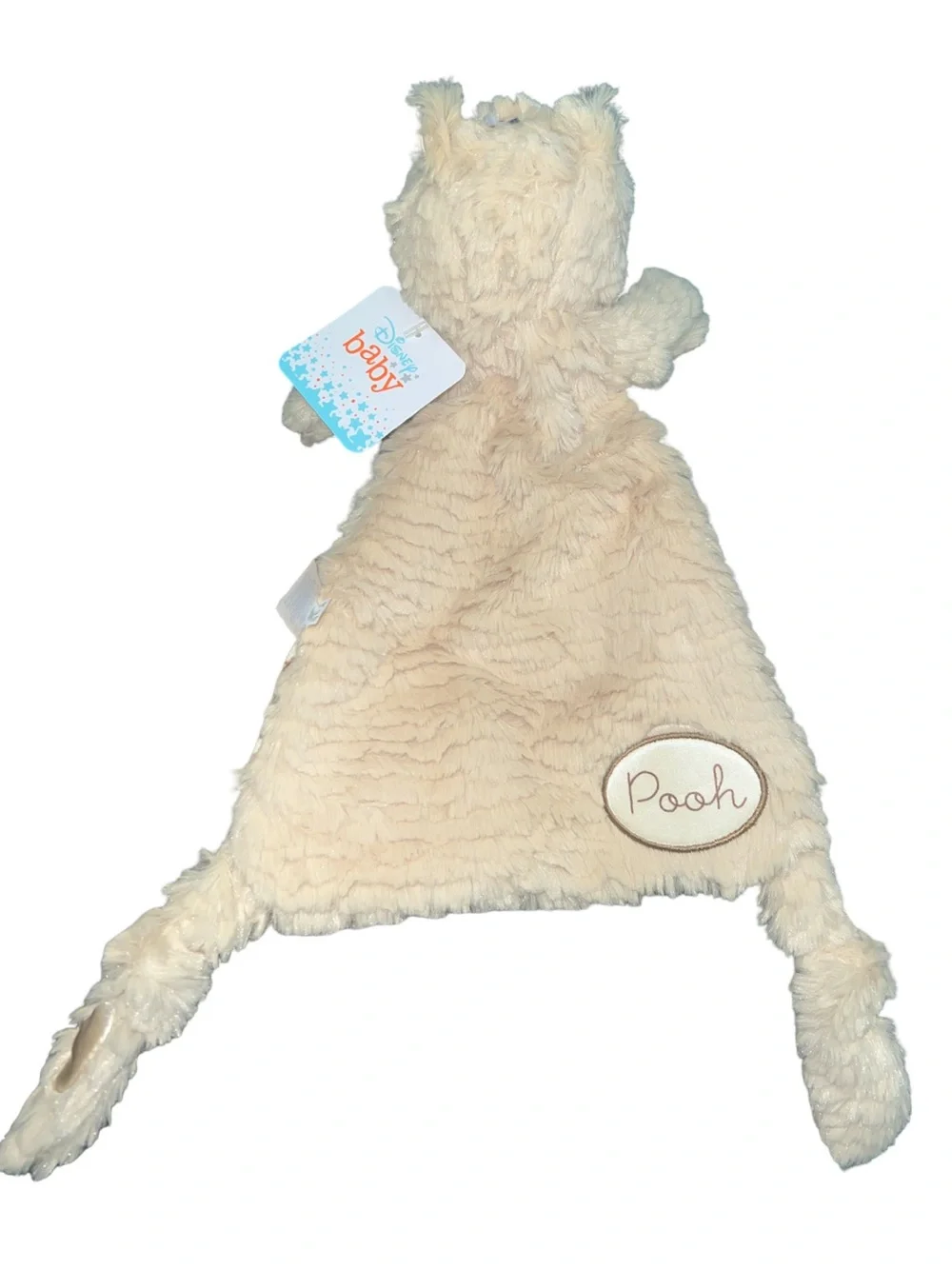 Disney Baby Classic Winnie The Pooh Lovey Bear Plush Security Blanket NWT